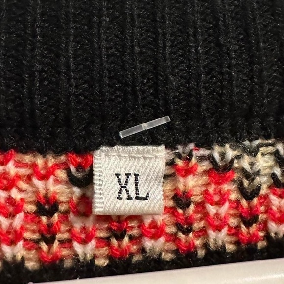 Unbranded Christmas Holiday Sweater Reindeer Penguin Ornament Snowflake Sz XL - Picture 4 of 4